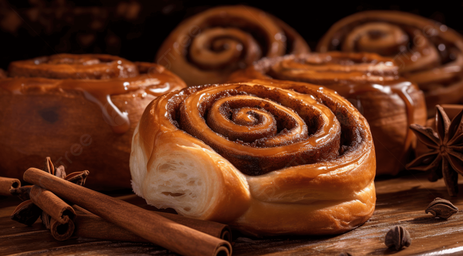 Wallpaper:-Ogosfbaypi= Cinnamon Roll