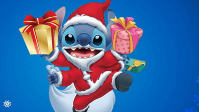 Wallpaper:55ig6grbfks= Stitch Christmas