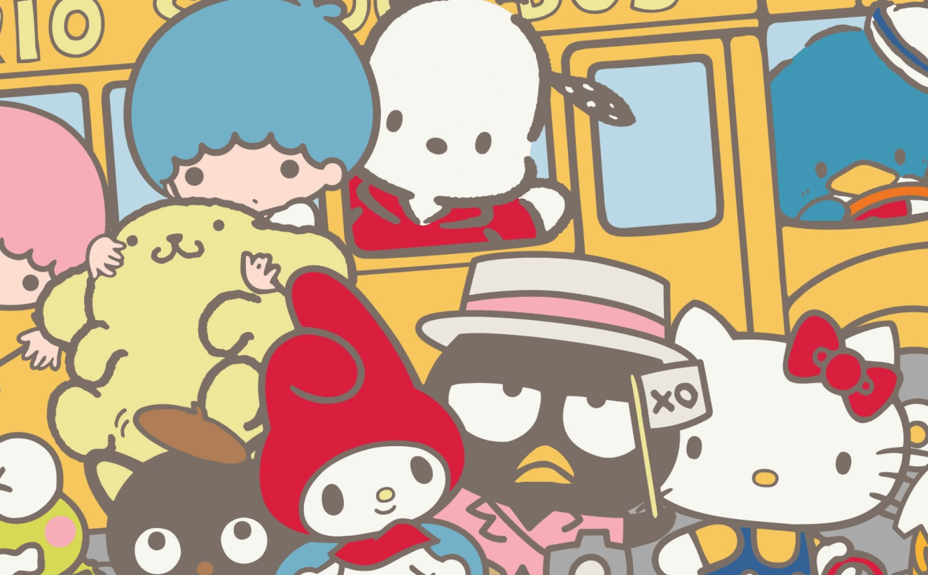 Wallpaper:4v_Jk3uvkds= Hello Kitty and Friends Characters