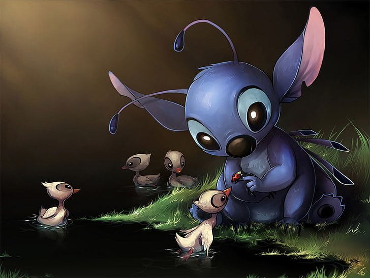 Wallpaper:8b3ayry7jy4= Stitch